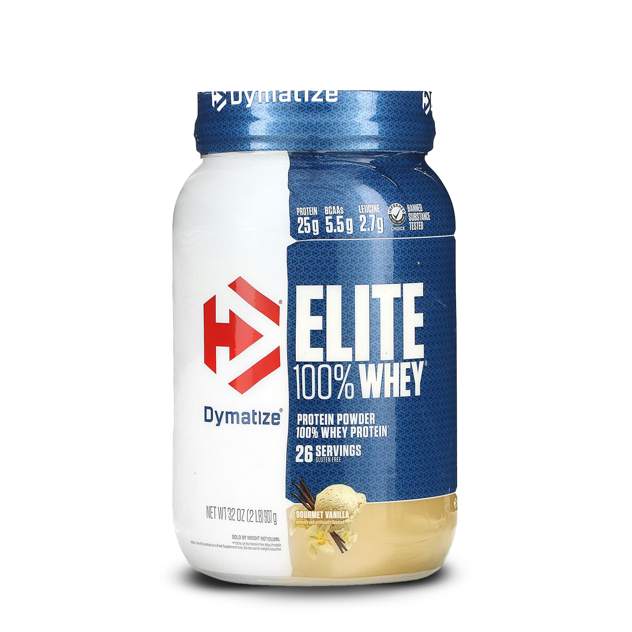 Dymatize Elite 100% Whey Protein Gourmetz Vanilla 2LBS