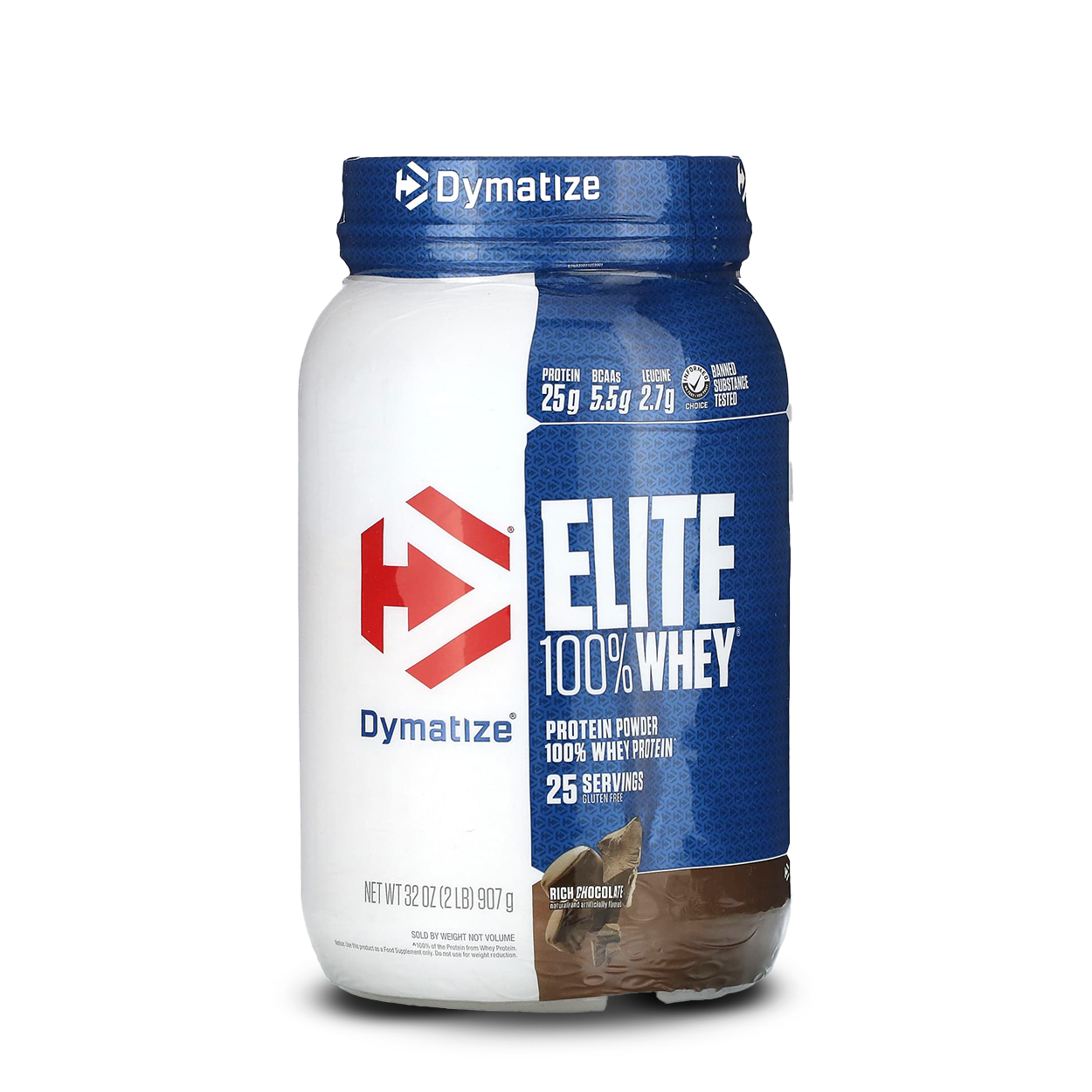 Dymatize Elite 100% Whey Protein - Rich Chocolate 2LBS