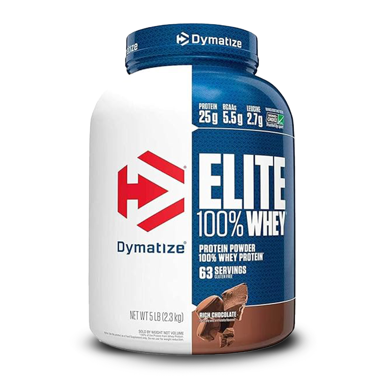 Dymatize Elite 100% Whey Protein Rich Chocolate 5LBS