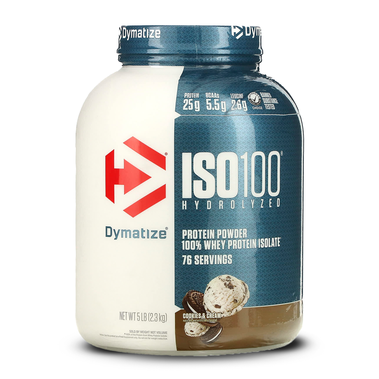 Dymatize ISO-100 Cookies and Cream 5LBS