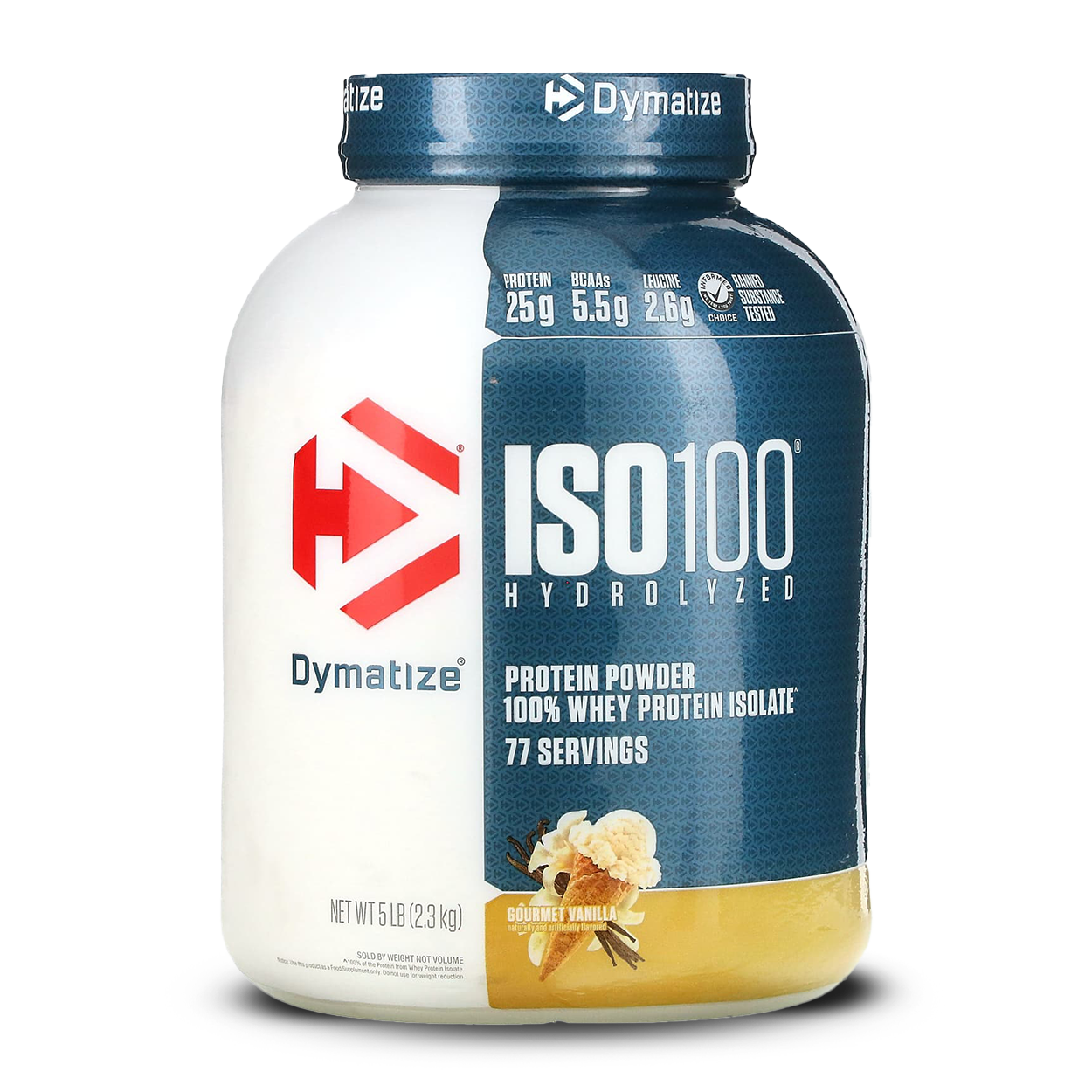 Dymatize ISO-100 Gourmet Vanilla 5 LBS   