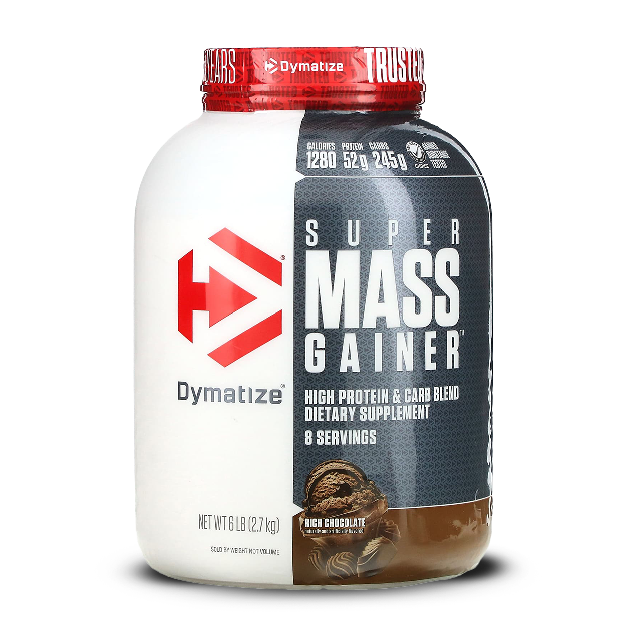 Dymatize Super Mass Gainer - Rich Chocolate 6LBS