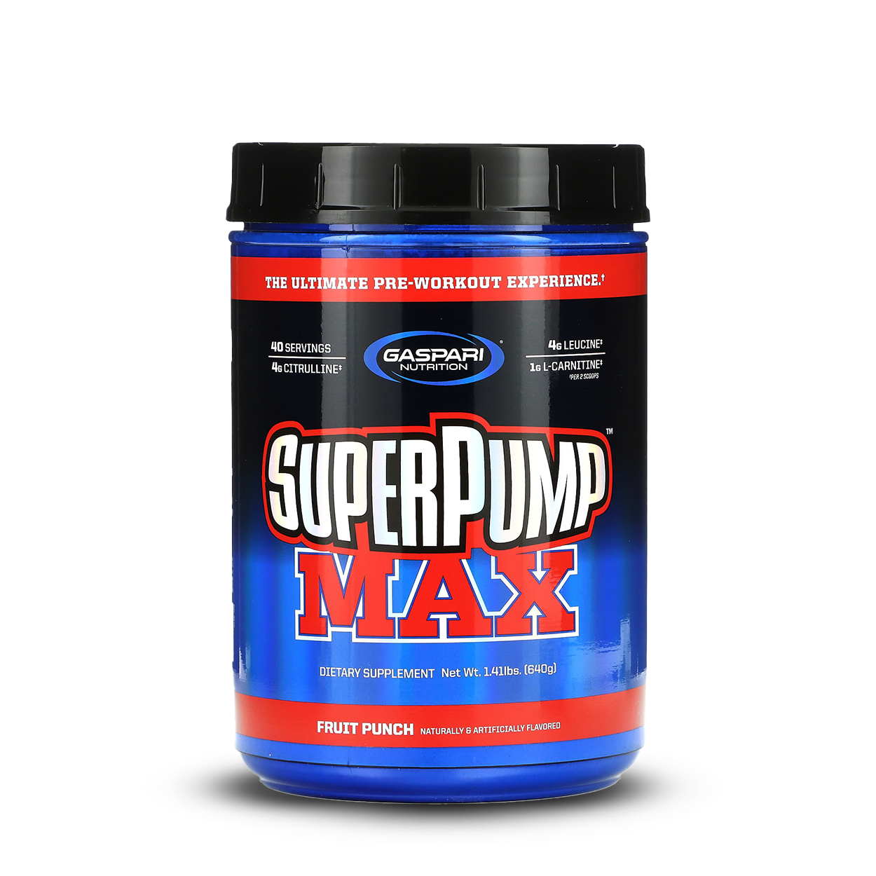 Gaspari Nutrition SuperPump Max Bottle - Fruit Punch