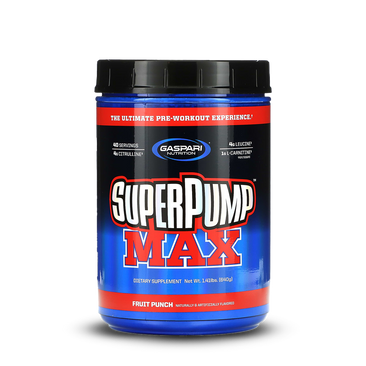 Gaspari Nutrition SuperPump Max Bottle - Fruit Punch