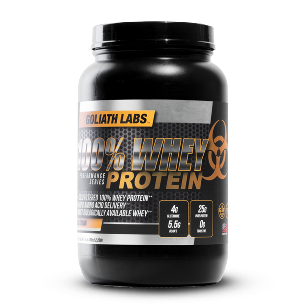 Goliath Labs 100% Whey Protein Bottle