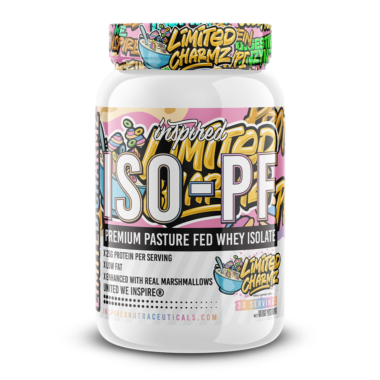 Inspired Nutraceuticals ISO-PF Whey Isolate Limited Charmz