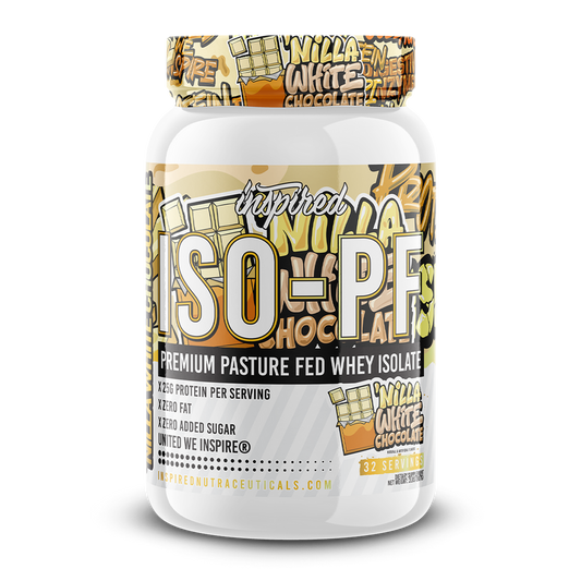 Inspired Nutraceuticals ISO-PF Whey Isolate Nilla White Chocolate