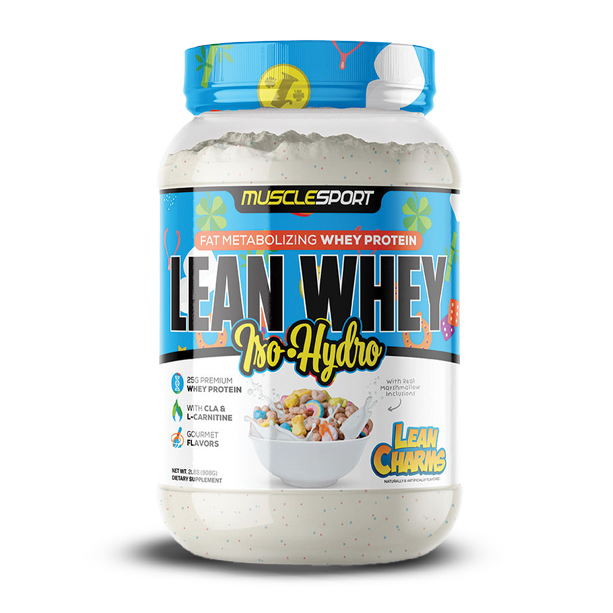 MUSCLESPORT Lean Whey IsoHydro Lean Charms