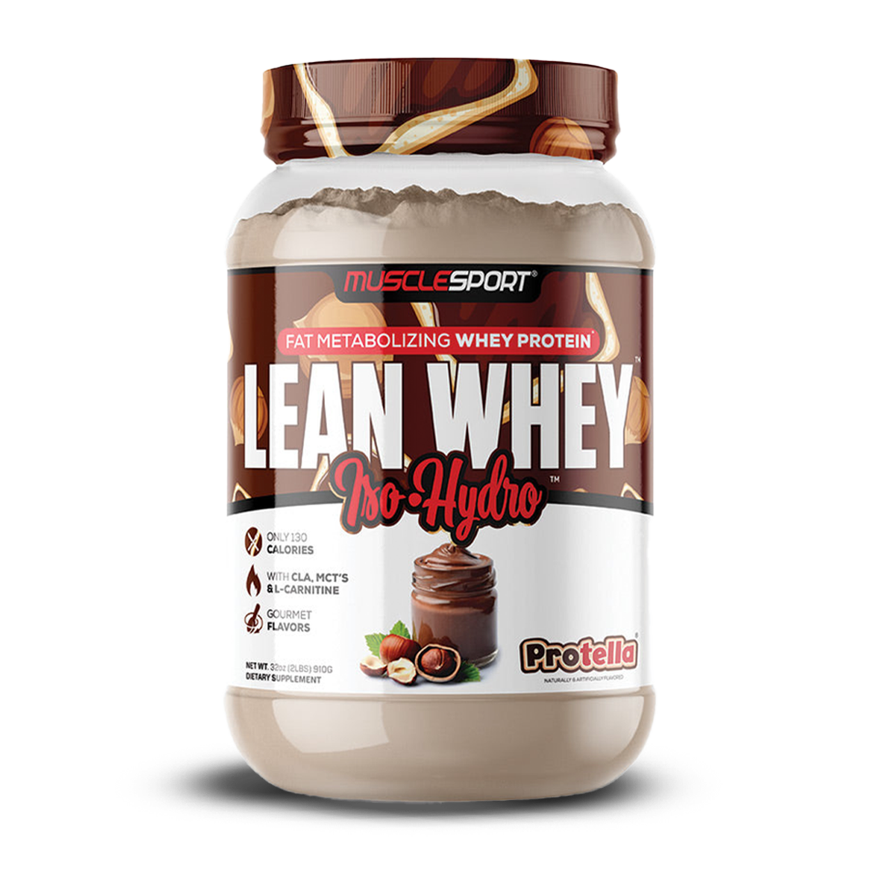 MUSCLESPORT Lean Whey IsoHydro Protella