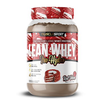 MUSCLESPORT Lean Whey IsoHydro Red Velvet