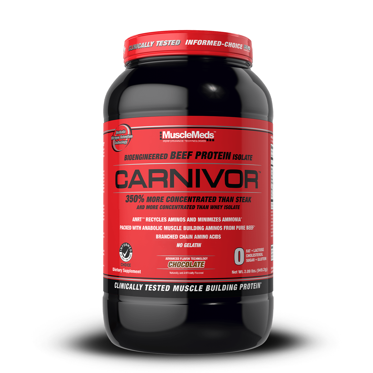 MuscleMeds Carnivor Beef Protein Chocolate