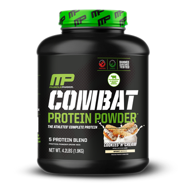 MusclePharm Combat Protein Powder Cookies & Cream