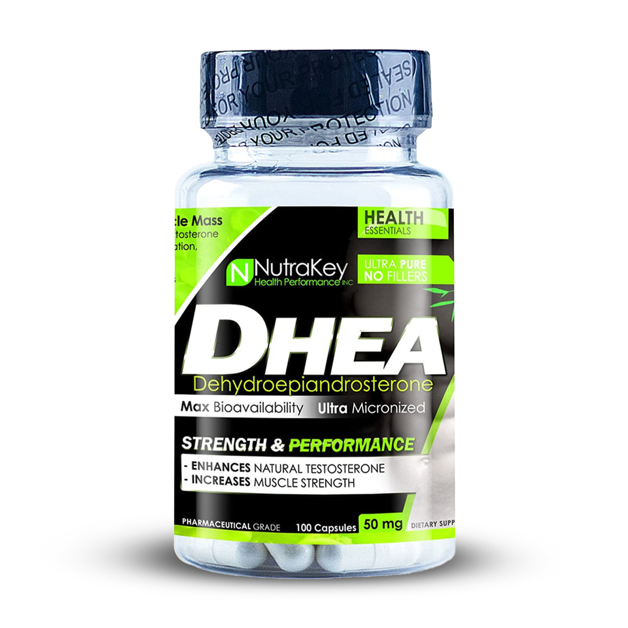 NutraKey DHEA 50mg Bottle