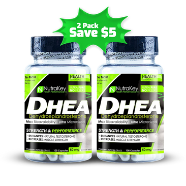 NutraKey DHEA 50mg Two Bottle