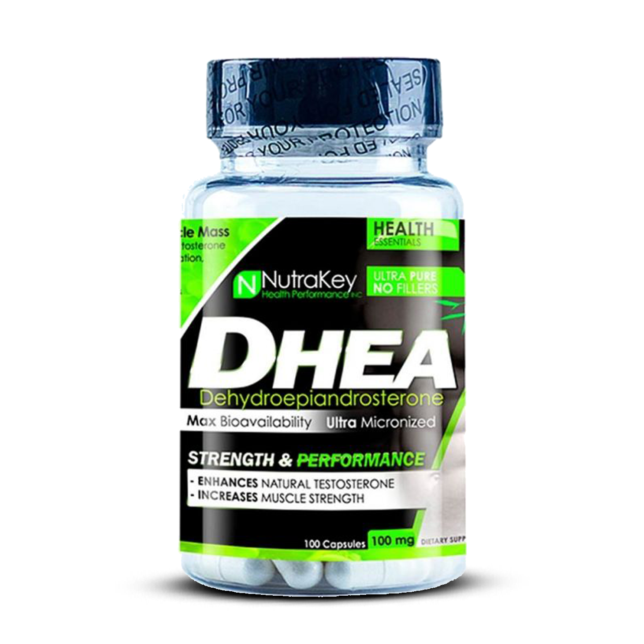 NutraKey DHEA 100 Mg Bottle