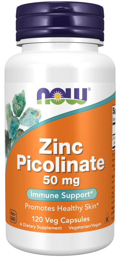 Now Zinc Picolinate 50 mg - A1 Supplements Store