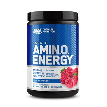 Optimum Nutrition Essential AmiN.O. Energy Blue Raspberry- A1 Supplements Store