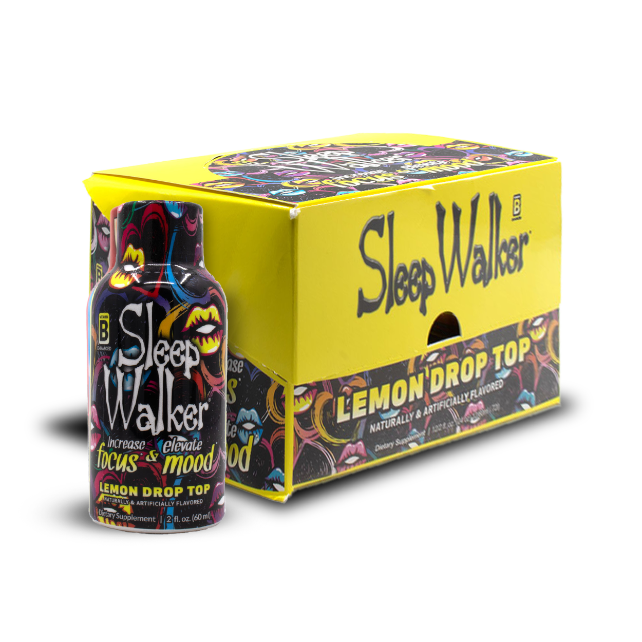 Red Dawn Energy Sleep Walker 12Shots - Box Lemon Drop Top