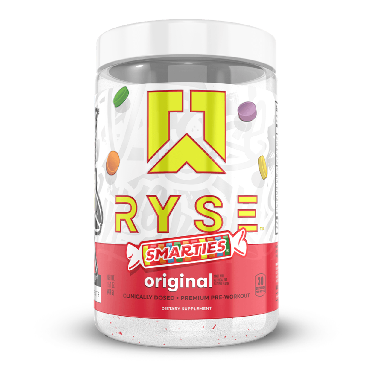 Ryse Supplements Loaded Pre-Workout Smarties A1 Supplements Store