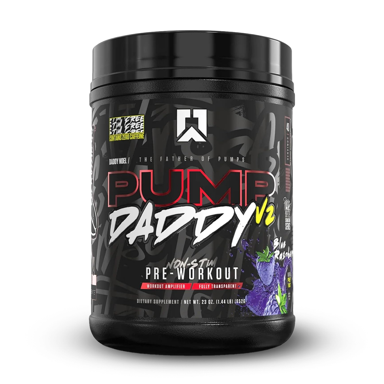 Ryse Supplements Pump Daddy V2 Blue Raspberry