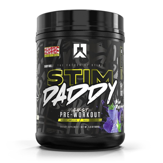 Ryse Supplements Stim Daddy Blue Raspberry