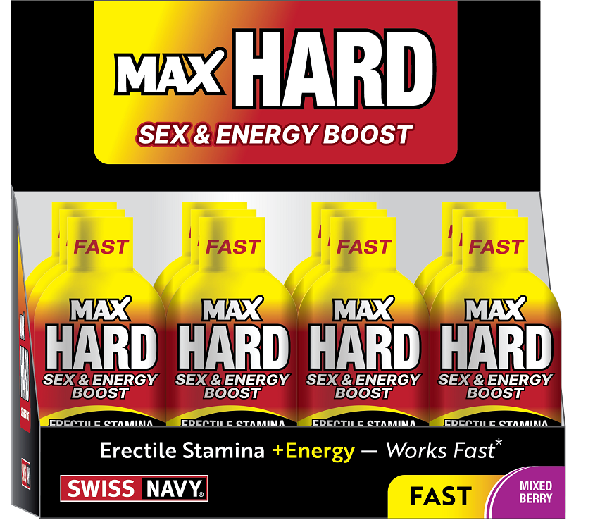 Swiss Navy Max Hard Sex & Energy Boost