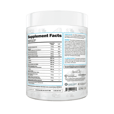 Alpha Lion SuperHuman Sleep Supplement Facts in a Bottle