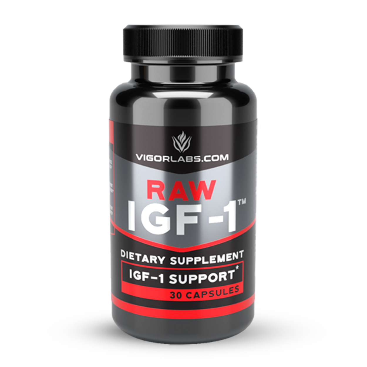 Vigor Labs Raw IGF-1 Front Bottle