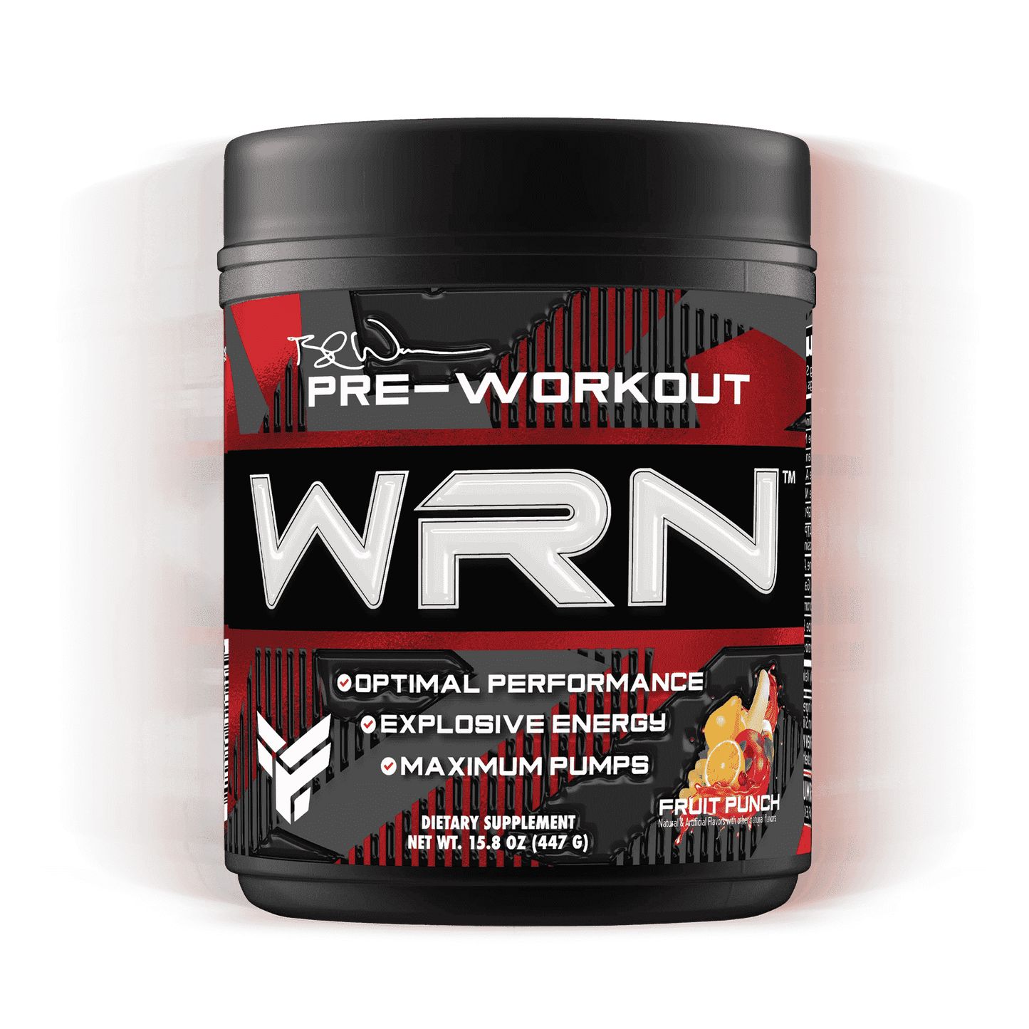 Finaflex WRN Pre-Workout front bottle
