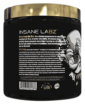 Insane Labz Psychotic Gold directions