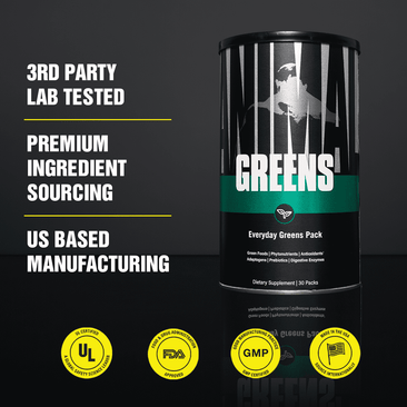 Animal Greens Bottle premium ingredient