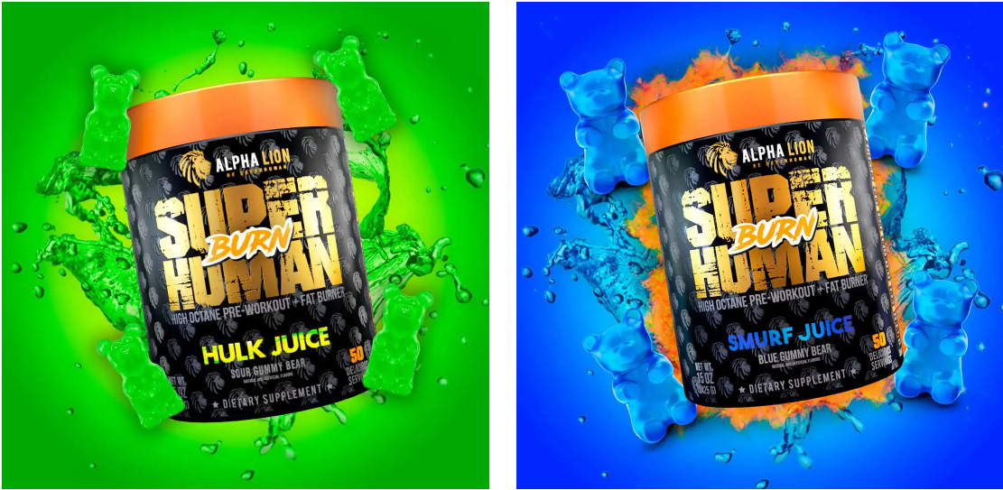 Alpha Lion Superhuman Burn Hulk Juice
